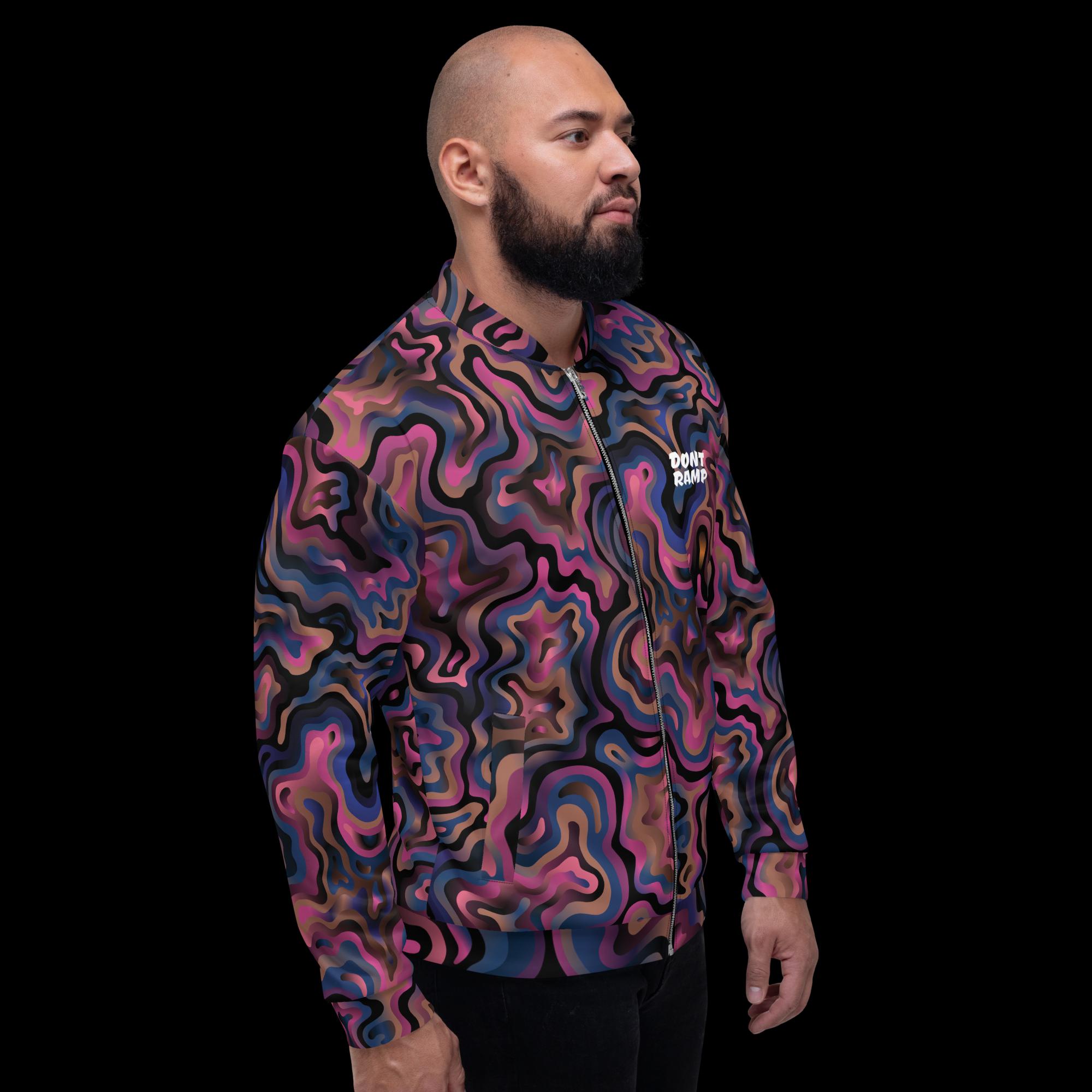 Dont Ramp-Unisex Bomber Jacket - Image 3