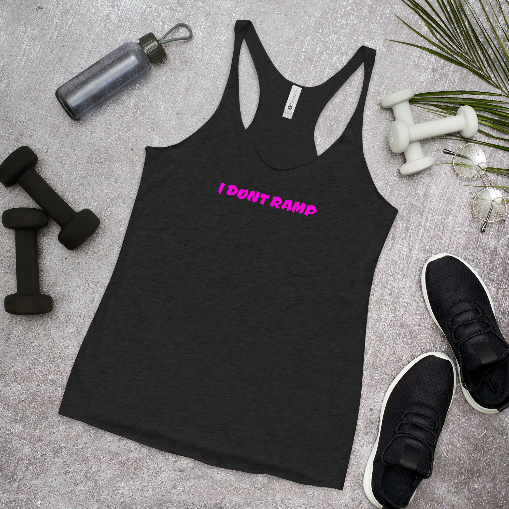 Dont Ramp-Women's Racerback Tank - Image 2
