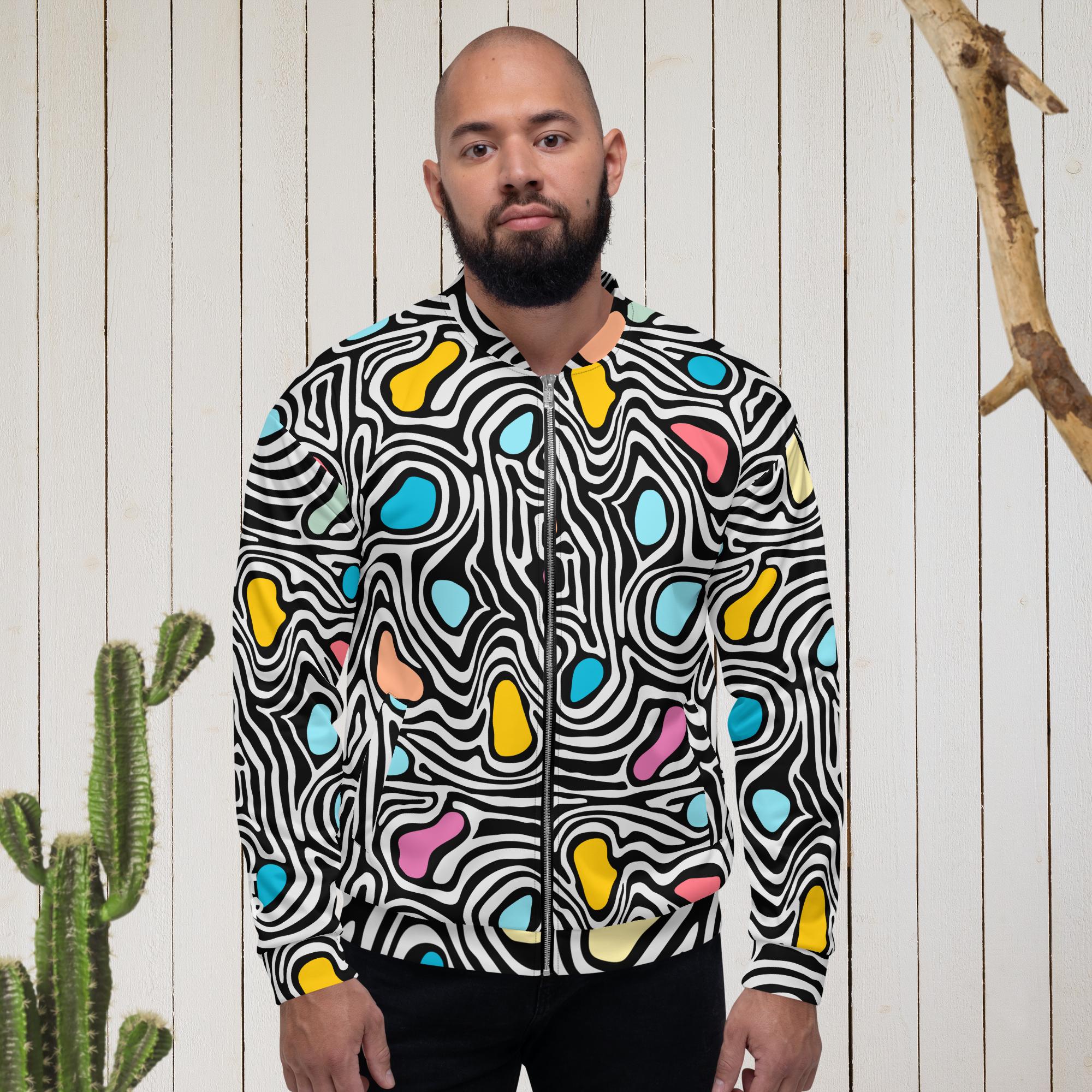 Dont Ramp-Unisex Bomber Jacket - Image 5