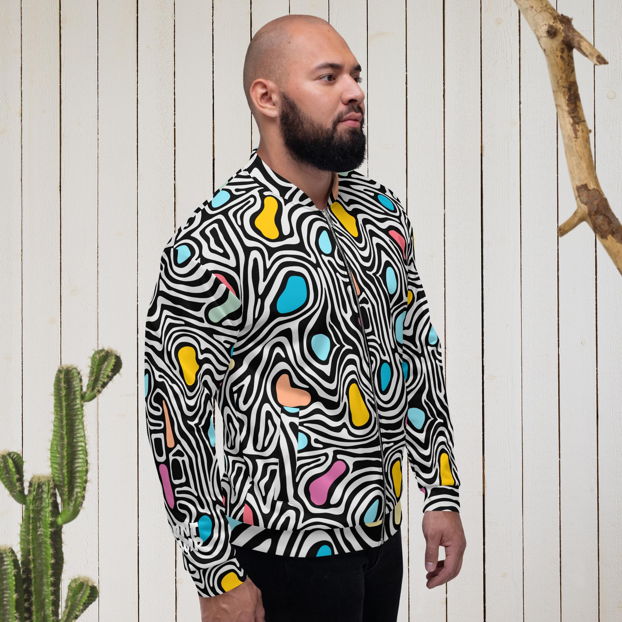 Dont Ramp-Unisex Bomber Jacket - Image 3