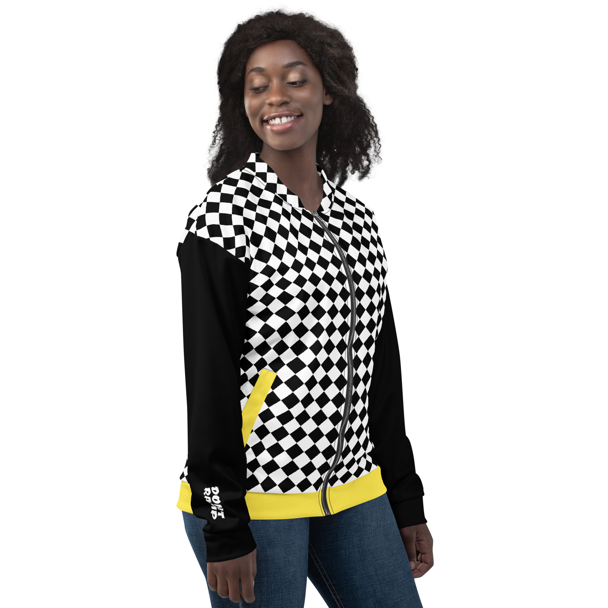 Dont Ramp- Unisex Bomber Jacket - Image 3