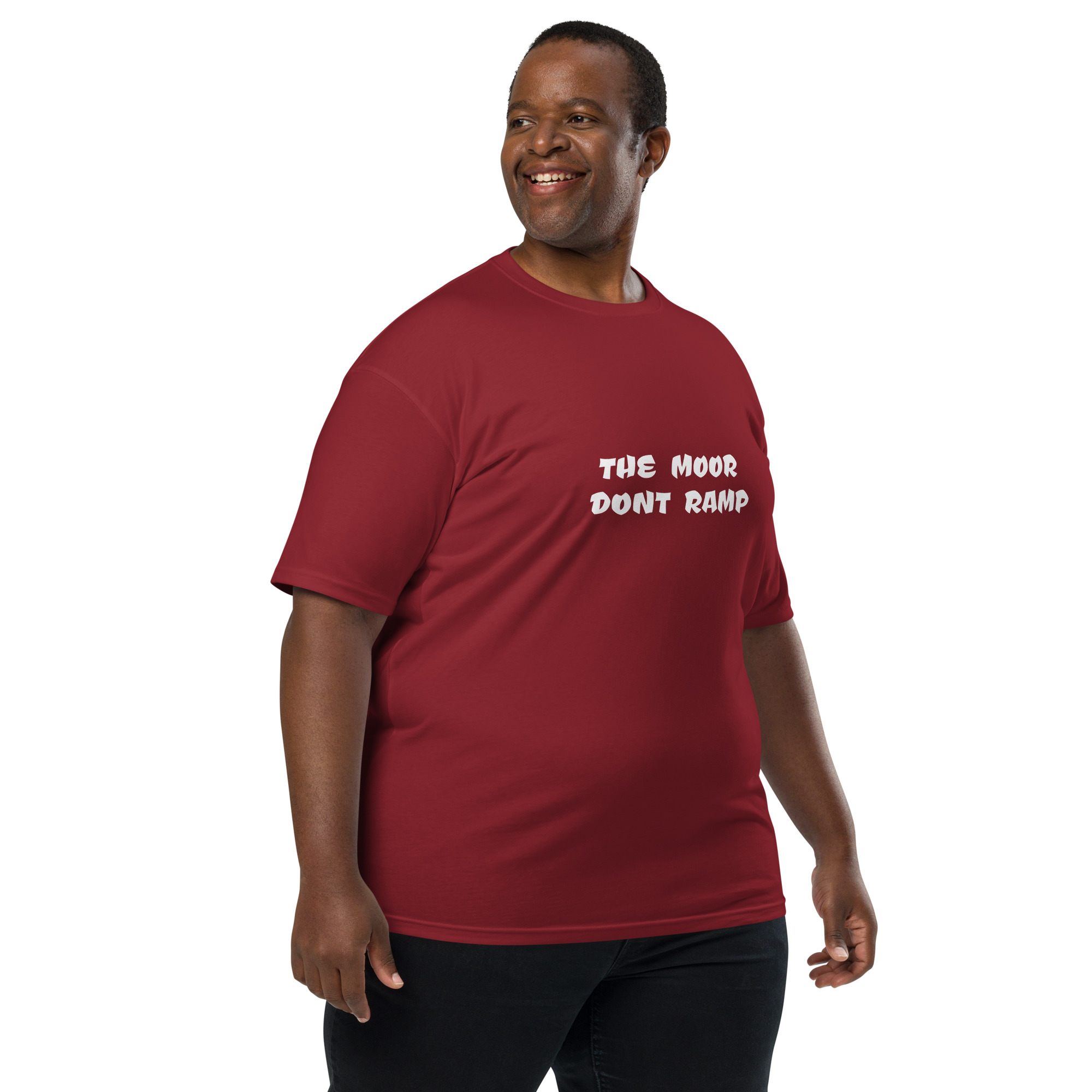 Dont Ramp- Men’s premium heavyweight tee - Image 4
