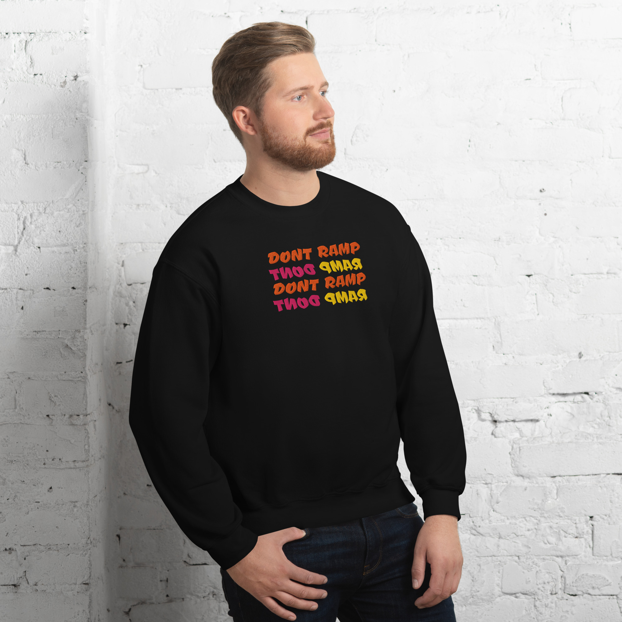 Dont Ramp-Unisex Sweatshirt - Image 3